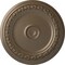 Ekena Millwork Carlsbad Ceiling Medallion (Fits Canopies up to 5 1/2"), 31 1/8"OD x 1 1/2"P, Warm Silver CM31CAWSS - alternate 1